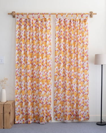 Horse Hand Block Printed Curtains Special for Window