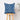 Indigo Blue Floral Printed Pure Cotton Cushion Covers