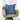 Indigo Blue Floral Printed Pure Cotton Cushion Covers
