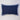 Indigo Blue Stripe Border Quilted Cotton Kantha Pillow Cover