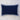 Indigo Blue Stripe Border Quilted Cotton Kantha Pillow Cover