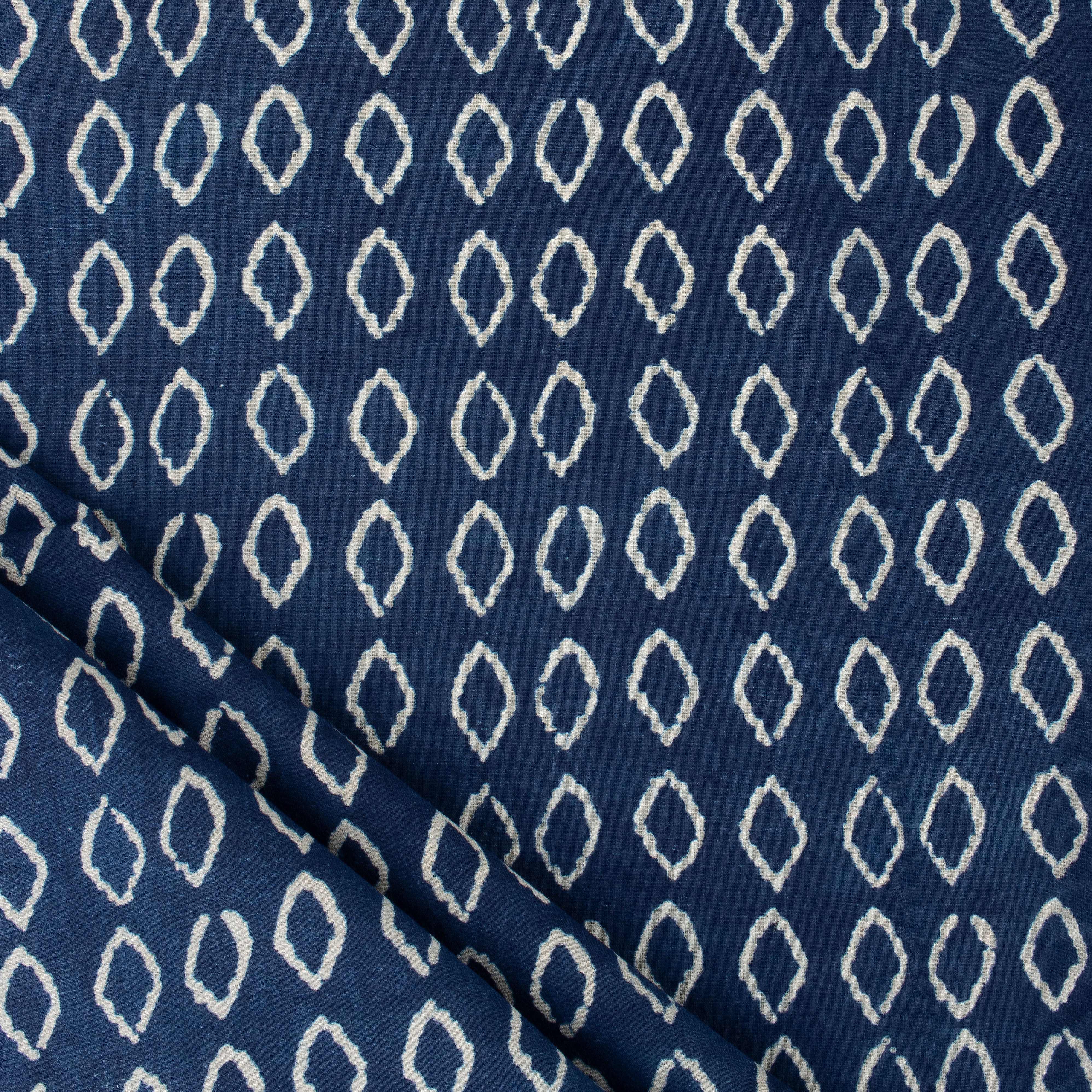 Indigo Hand Block Print Fabric Online – Dmaasa