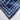 Indigo Hand Block Printed Cotton Head Bandana for Men