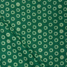 Jaipuri Stylish Green Hand Block Printed Cotton Fabric Cloth