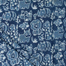 Kurta Fabric for Men Animal Indigo Hand Block Printed