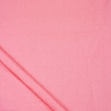 Light Pink Solid Cotton Fabric For Kurti