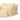 Light Yellow Cotton Waffle Pillow Covers