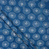 Natural Indigo Cotton Hand Block Print Fabric