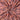Orange Floral Hand Block Printed Cotton Dabu Fabric
