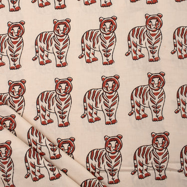 Organic Cotton Printed Bagru Fabric