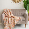 Organic Cotton Woven Sofa Throw Blanket