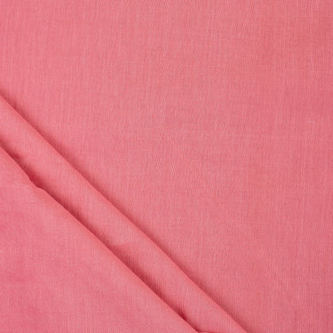 Pink Dyed Cotton Solid Fabric