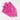 Pink Hand Block Printed Bandana Face Coverup