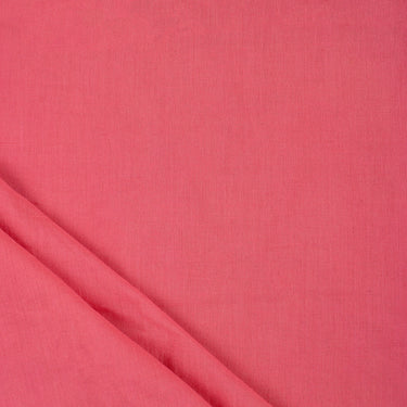 Pink Solid Dyed Cotton Fabric