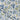 Premium Blue Floral Hand Block Printed Cotton Fabric