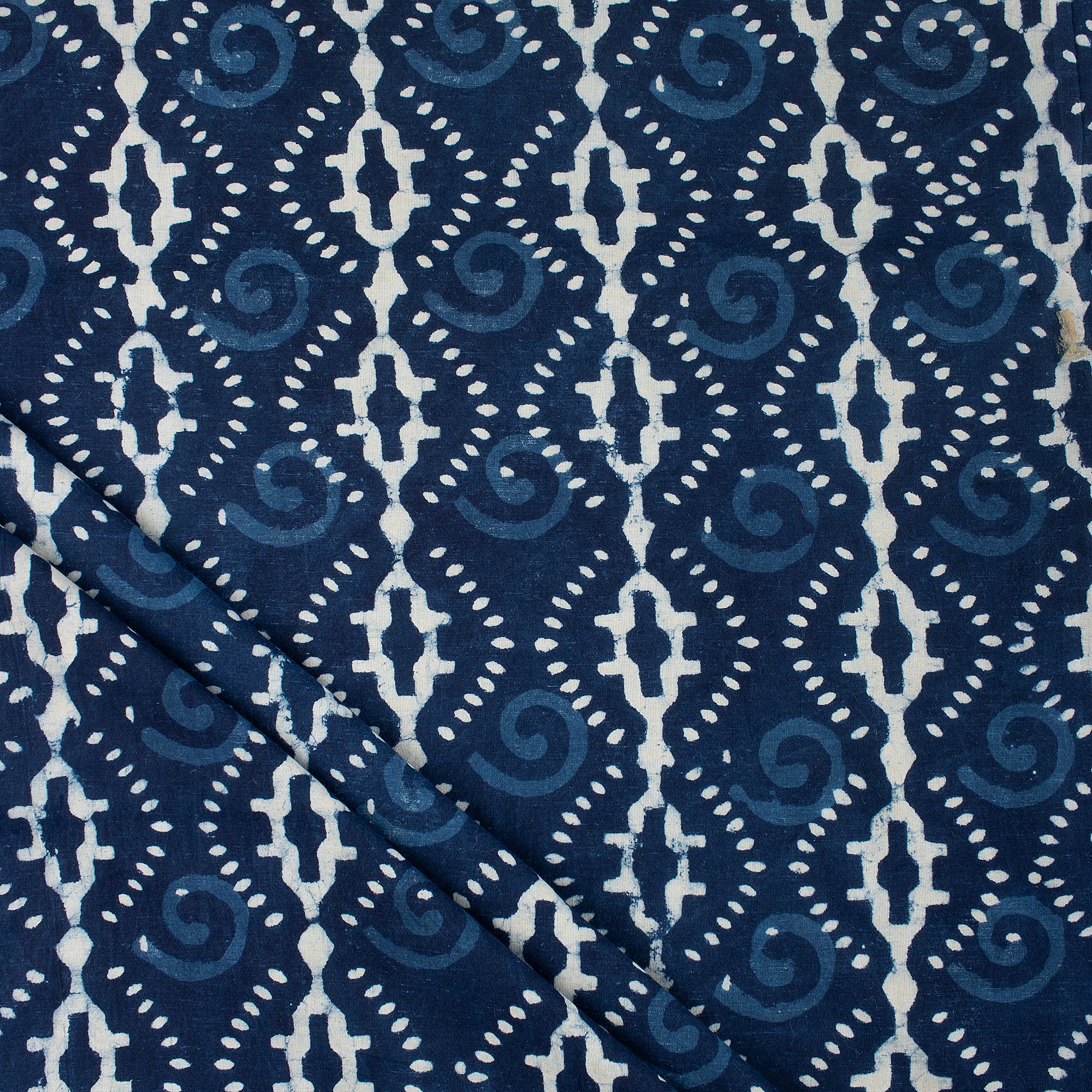 Buy Premium Indigo Hand Block Print Fabric – Dmaasa