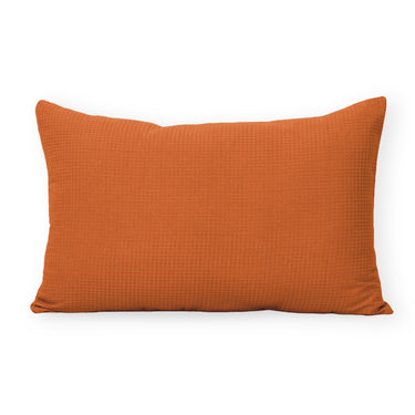 Premium Orange Waffle Cotton Pillow Covers