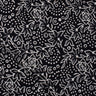 Printed Cotton Hand Block Black and White Fabric