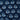 Pure Cotton Blue Eye Indigo Hand Block Print Fabric