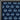 Pure Cotton Blue Eye Indigo Hand Block Print Fabric