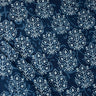 Pure Cotton Booti Floral Indigo Hand Block Print Fabric