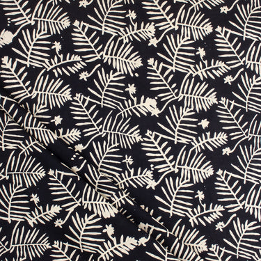 Pure Cotton Monochrome Black and White Fabric