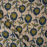 Floral Dabu Printed Cotton Fabric