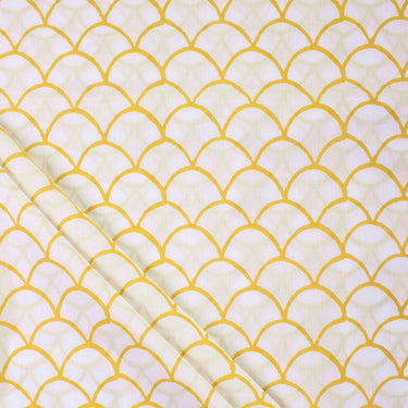 Yellow Voile Premium Cotton Fabric