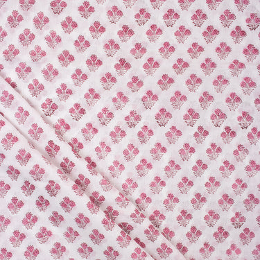 Floral Jaipur Block Print Fabric