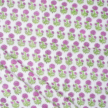 New Block Printing On Silk Fabric Online