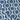 Indigo Blue Geometrical Print Indigo Cotton Fabric