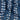 Indigo Striped Block Print Fabric