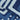 Blue Wave Print Indigo Cotton Fabric Online