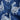 Natural Indigo Blue Peafowl Birds Printed Pure Cotton Fabric