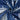 Natural Indigo Blue Peafowl Birds Printed Pure Cotton Fabric