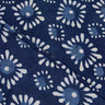 Organic Cotton Indigo Block Print Fabric