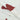 Red Geometrical Cotton Dabu Hand Block Printed Fabric Online