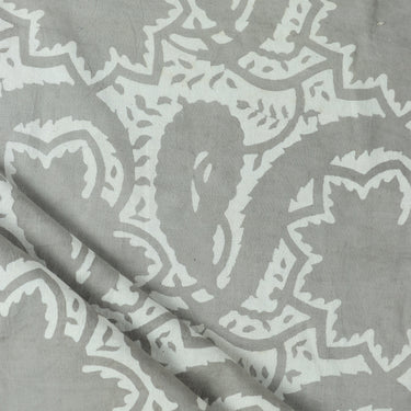 Hand Block Abstract Printed Cotton Modal Fabric Online