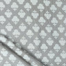Floral Block Printed Voile Pure Cotton Fabric Online