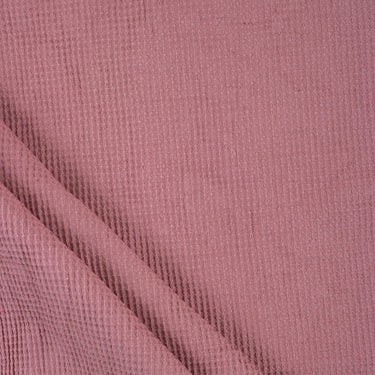 Softest Solid Waffle Plain Cotton Fabric