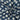Indigo Blue Polka Dots Canvas Duck Fabric