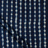 Polkas & Stripes Printed Indigo Canvas Cloth