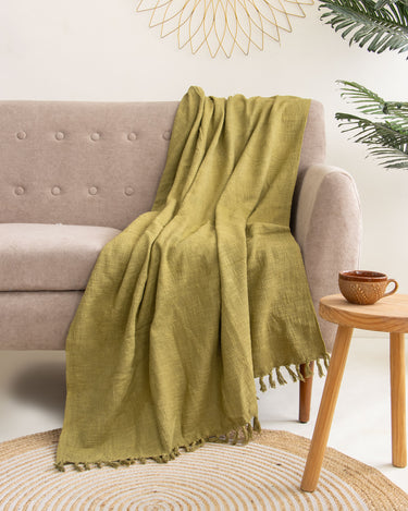 Soft & Cozy Brown Best Solid Throw Online