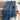Blue Hand Block Wave Print Cotton Throws For Sofas