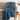 Blue Hand Block Print Cotton Sofa Throws