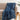 Blue Hand Block Polka Dots Print Cotton Throws for Sofas