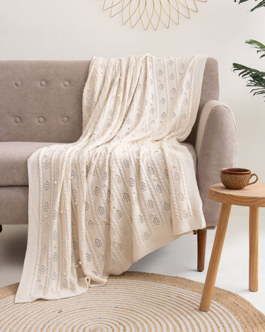 Woven Throw Blanket for Cozy Comfort & Style