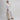 Off White Solid Round Neck Womens Kaftan Dress Online