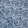 kantha fabric indigo blue print online