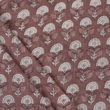 Kashish Block Printed Cotton Kantha Fabric Online